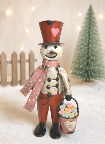 ROMEO SNOWMAN WITH BUCKET *NEW* AVAIL DEC 2026